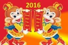 THÔNG BÁO LỊCH NGHỈ TẾT DƯƠNG LỊCH VÀ TẾT NGUYÊN ĐÁN BÍNH THÂN NĂM 2016